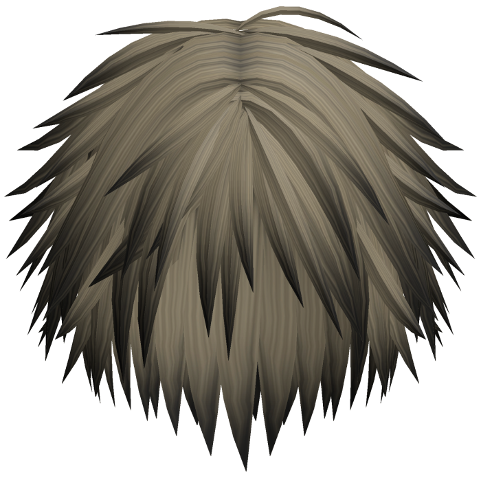 Messy Spiky Emo Boy Hair (Dirty Blonde)