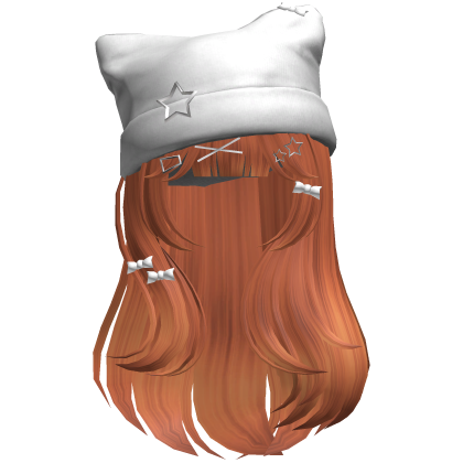 Ginger Cute Kawaii Hair w/ Beanie Roblox item