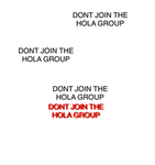 the hola group ;money emoji;