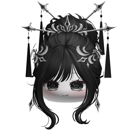 Elegant Traditional Empress Bun (Black)