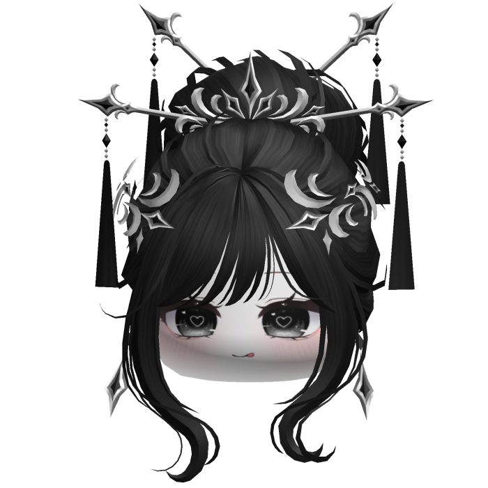 Elegant Traditional Empress Bun (Black)