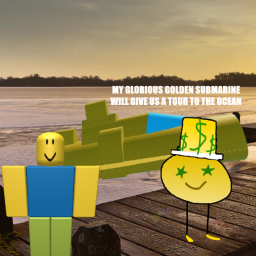 Ride On A Submarine with Mr. Rich Adventure Obby!