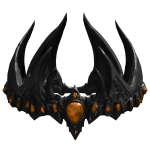 🖤Wicked Gothic Fiery Darken Crown🖤