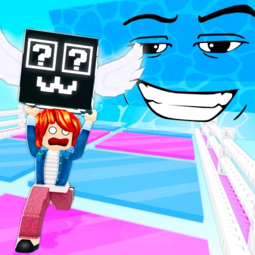 Tsunami Glass Bridge For Lucky Blocks!