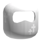 White Cross Ski Mask