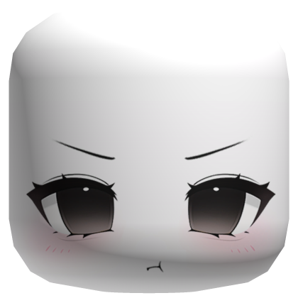 HMPH!.. angry face expression face mask