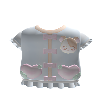 ♡: winter hamtaro vest blue