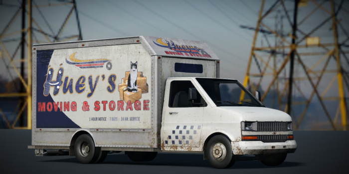 CoD Ghost Chevrolet Express (Moving Truck) preview 2