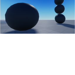 Touch colour changing spheres