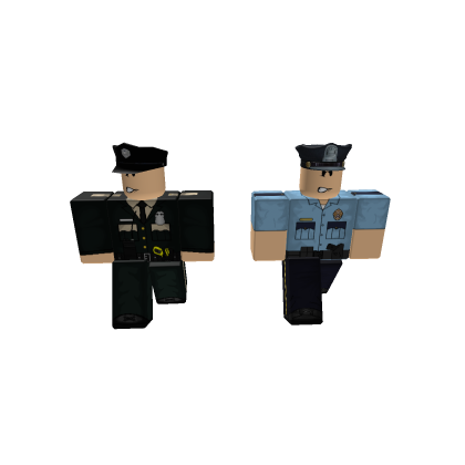 Walking Police Cheif, And Police Officer