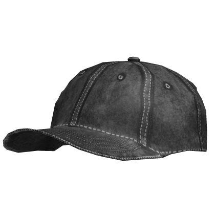 Oversized Grey Distressed Cap Roblox item