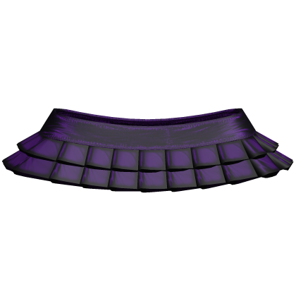 Dark Purple Gothic Layered Pleated Skirt Roblox item