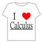 i <3 calculus BLACK TEXT