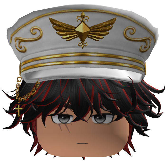 Evil Cool messy Hair W Cap