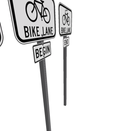California Bike Lane Sign Pack