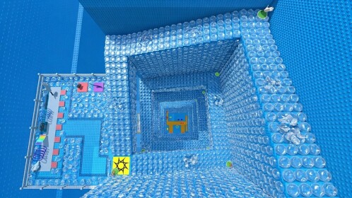 Bubble Wrap ASMR Stairs Tower🎧