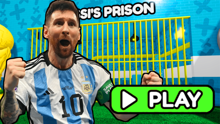 MESSI'S PRISON RUN OBBY screenshot 1