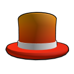 Fiery Top Hat