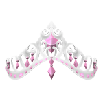 Pink Elegant Crown of Royalty