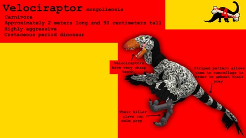 Velociraptor Exhibit