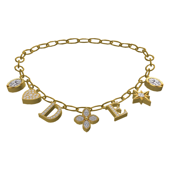 DE gold luxury chain 3.0