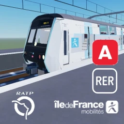 RATP RER A automatic icon