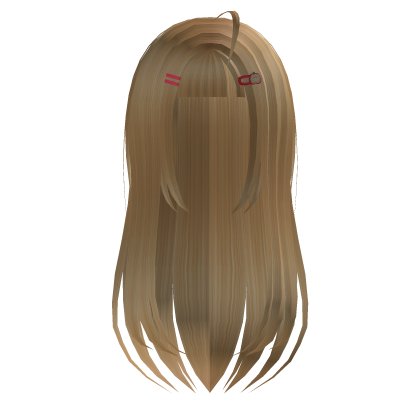 igari twee apple hairclip dark blonde long hair
