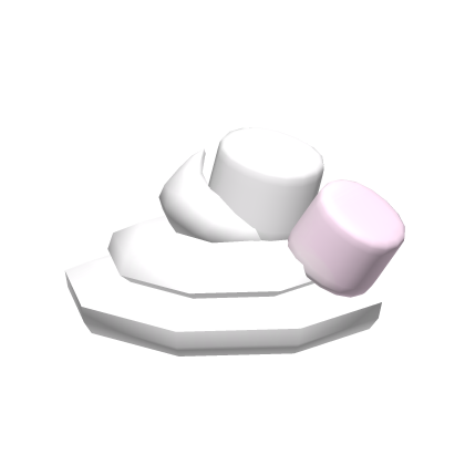 cute whip cream marshmallow hat ♡
