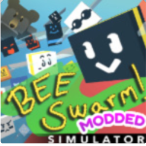 Bee swarm simulator Modded official Roblox game thumbnail