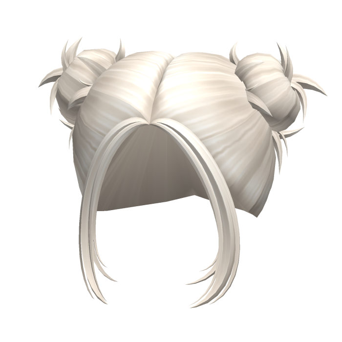 -',ৎ High Preppy Spikey Buns in Ash Blonde
