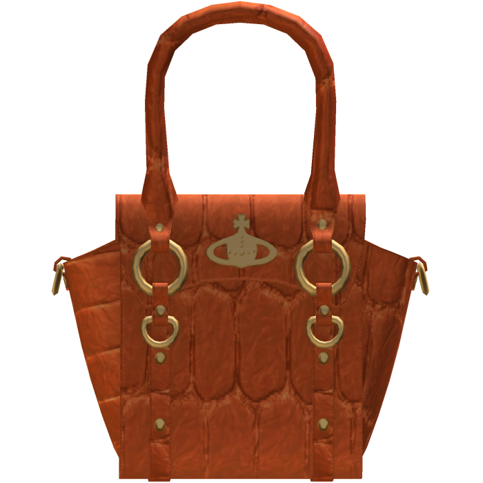 Orange Vivienne Westwood Baddie Purse Bag
