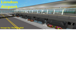London airport.