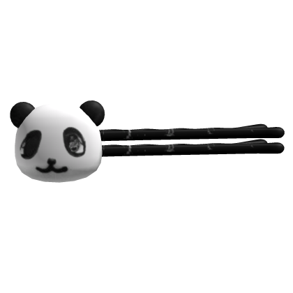 °.🐾🐼.° Panda Bobby Pin (right side) Roblox item