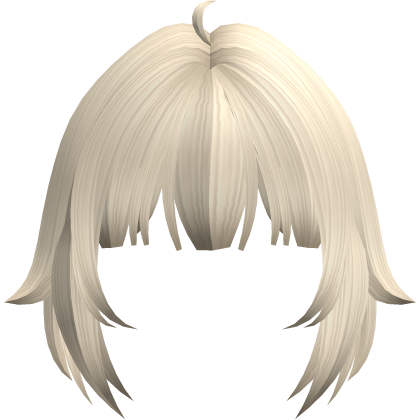Sunny Cute Anime Shark Bangs Light Blonde Roblox item