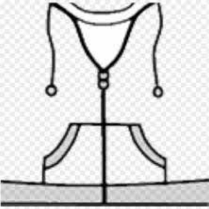 White hoodie Roblox decal