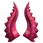 Hot Pink Vice Horns