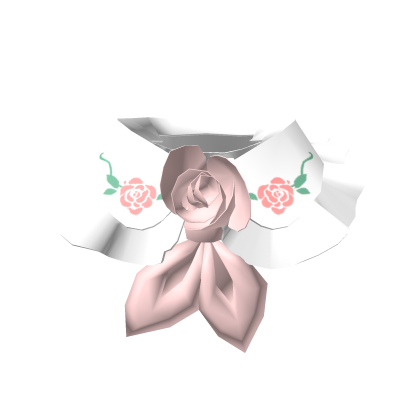 Pink Rose Collar Roblox item