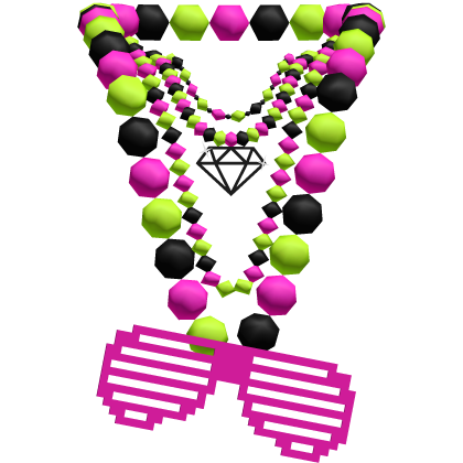 scene core rave alt emo harajuku SCENE necklace