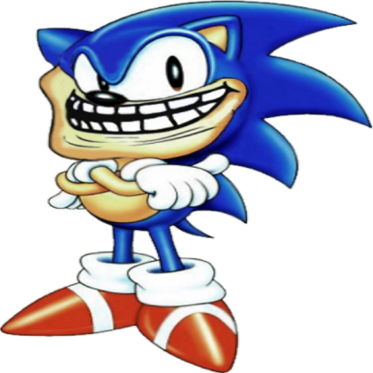 Trolling Sonic Roblox decal