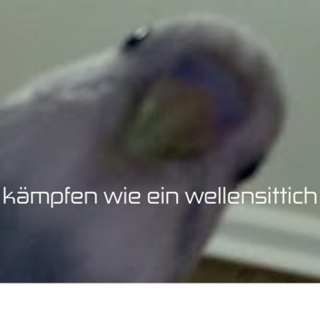 kämpfen wie ein wellensittich