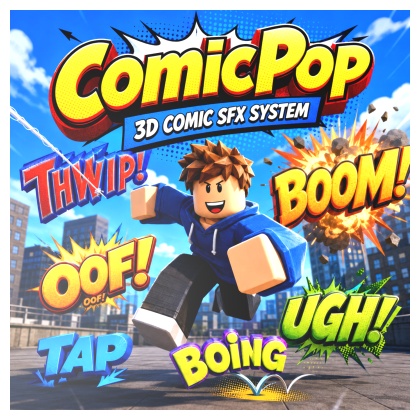 ComicPop - 3D Comic SFX System