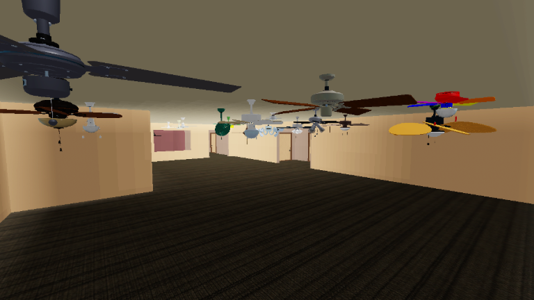 Ceiling fans in a empty house screenshot 1