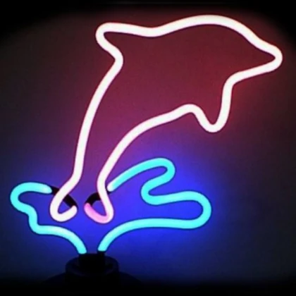 Dolphin Neon Sign