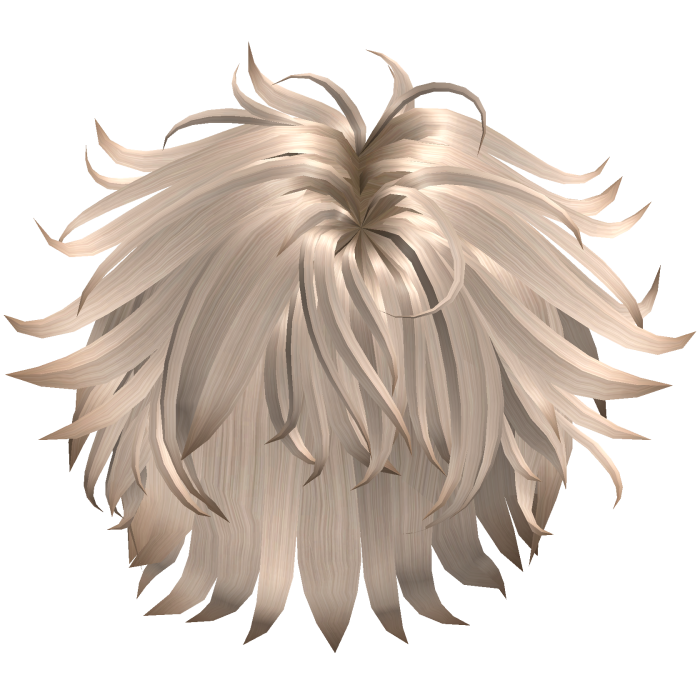 Short Spiky Shag Hair - Blonde