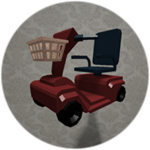SCOOTER RACE CHAMPION BADGE