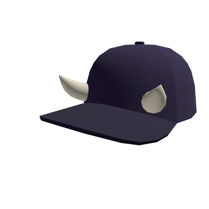 Purple Impish Horned Cap