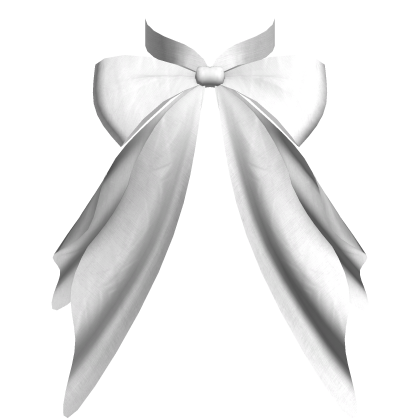 3.0 Big fancy Bow Tie - White