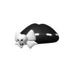 Spooky Skull Beret