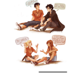 Percy Jackson and Harry Potter!