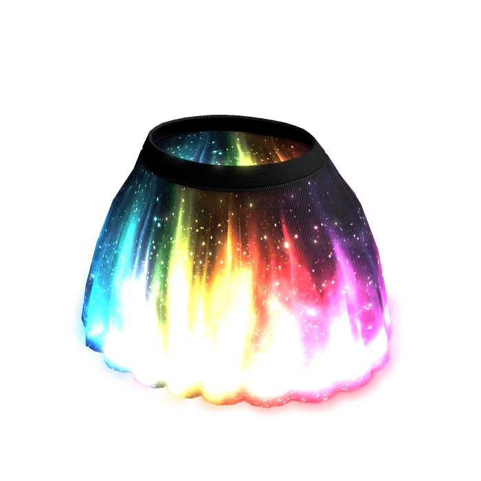 💥Glowing Emissive Rainbow Skirt💥